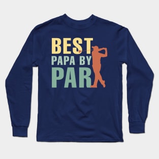 Best Papa By Par Long Sleeve T-Shirt